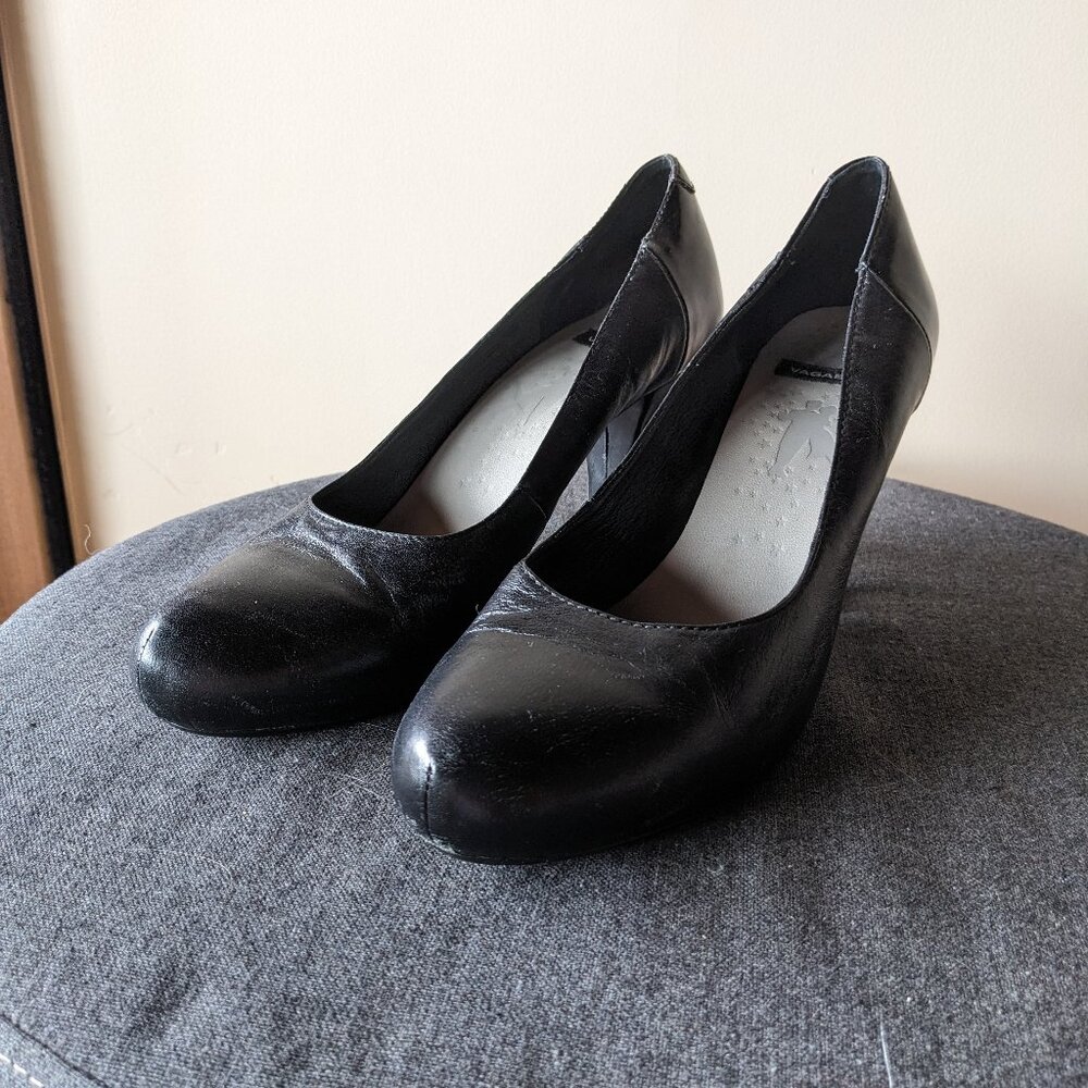 Vagabond leather high heels